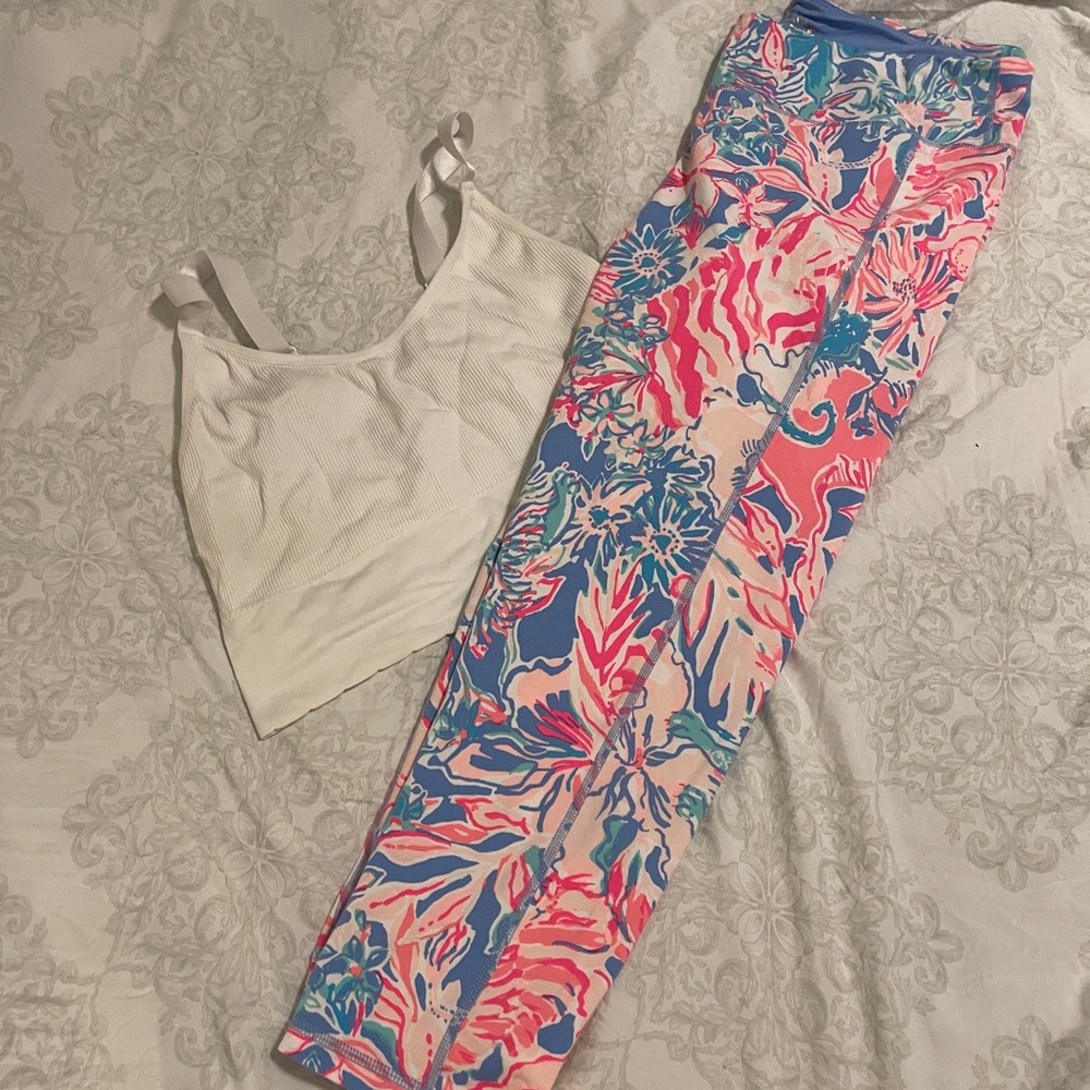 Lilly Pulitzer Cropped Leggings